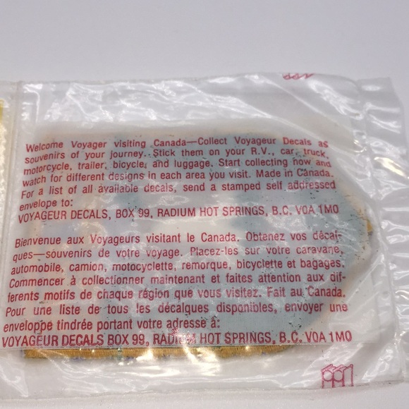 Yoho Park Takakkaw Falls Badge Patch Souvenir - Picture 5 of 6